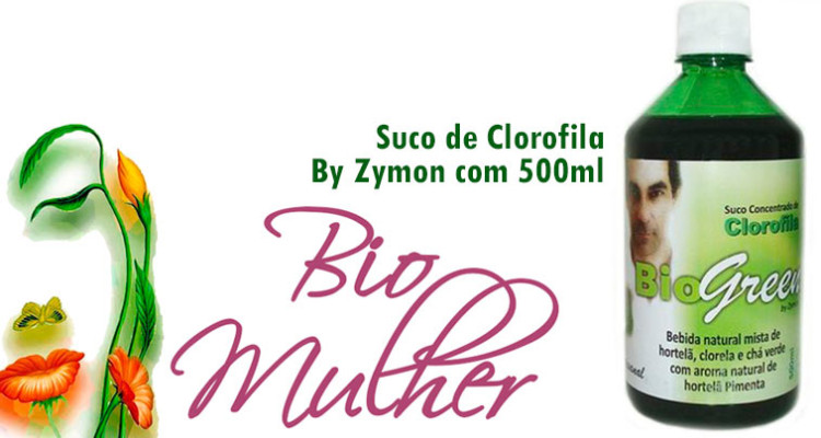 Suco de Clorofila - Bio Mulher