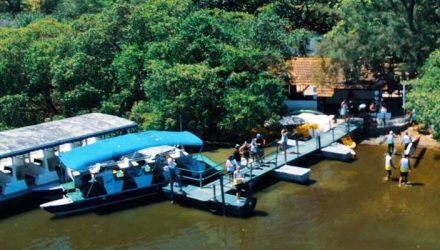 passeio de balsa marapendi